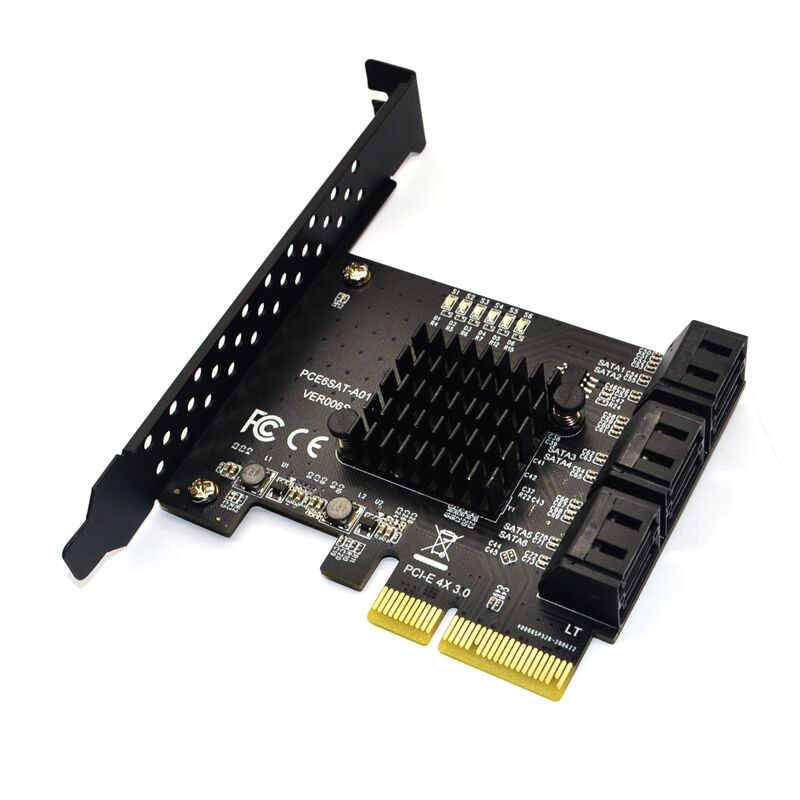 PCIE 4X to SATA Card