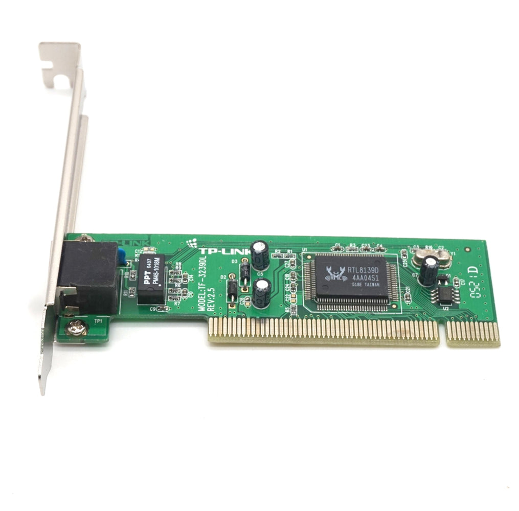 Plugadget PCI Realtek RTL8139D 10/100M 10/100Mbps RJ45 Ethernet Network Lan Card Adapter High Quality Network PCI Card