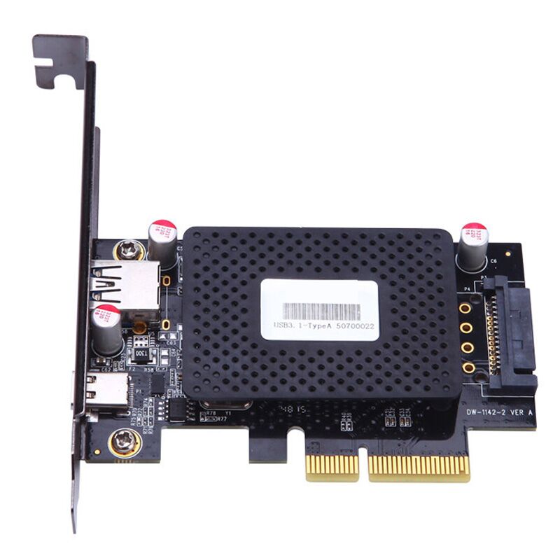 PCI-e to usb3.1 Type-C + Type-A