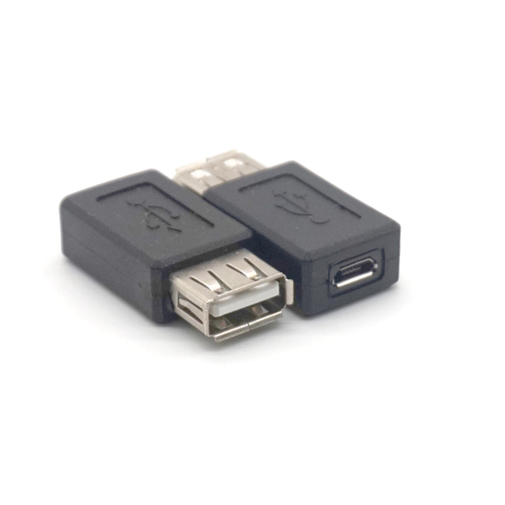 Plugadget 5PCS High Speed USB 2.0 Type A Female to Micro USB Female Converter Connector Charger Transfer Data Sync Charging Adapter