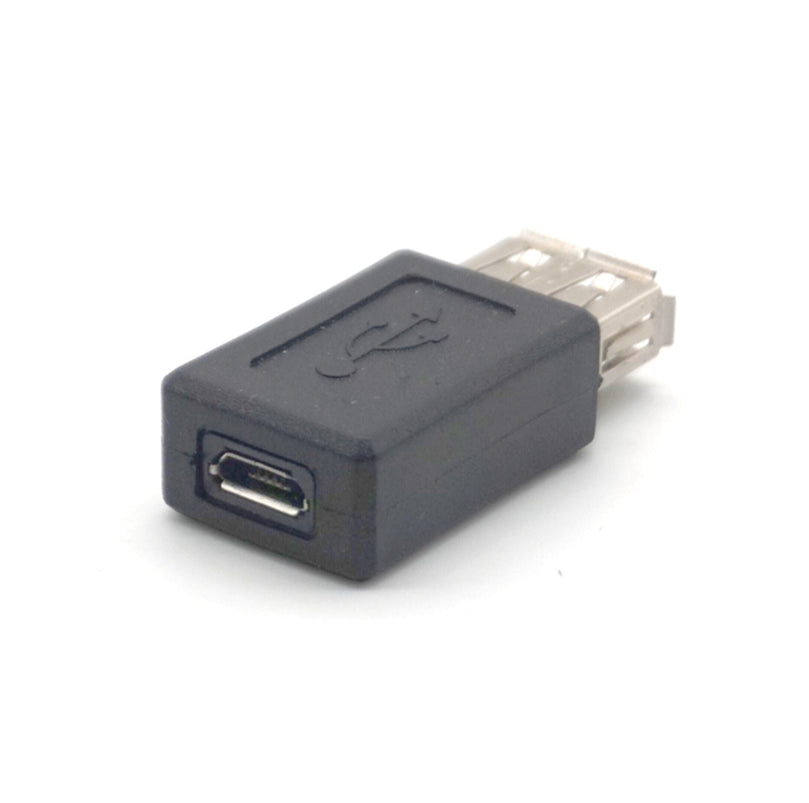 Plugadget 5PCS High Speed USB 2.0 Type A Female to Micro USB Female Converter Connector Charger Transfer Data Sync Charging Adapter