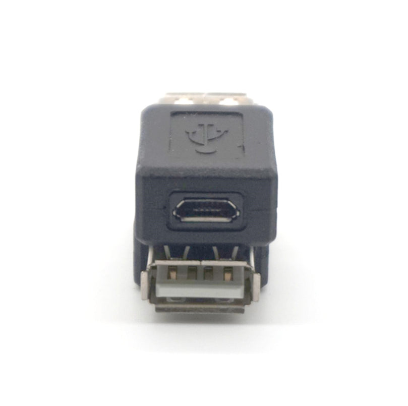 Plugadget 5PCS High Speed USB 2.0 Type A Female to Micro USB Female Converter Connector Charger Transfer Data Sync Charging Adapter