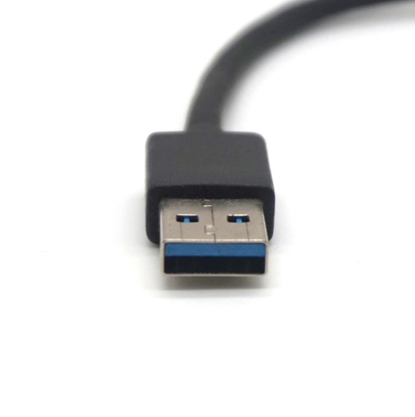 Plugadget 2PCS USB 3.1 Type-C USB-C Male Connector to Standard USB3.0 Type A Male Data Cable