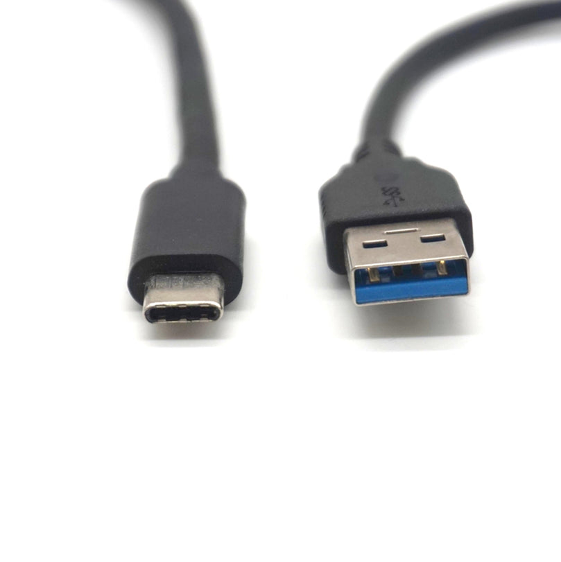 Plugadget 2PCS USB 3.1 Type-C USB-C Male Connector to Standard USB3.0 Type A Male Data Cable