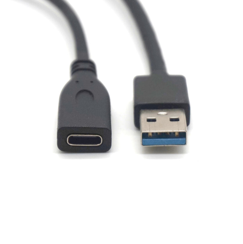 Plugadget USB 3.0 Male to USB-C Type-C Female Extension Cable USB3.1 to USB 3.0 Adapter Cable