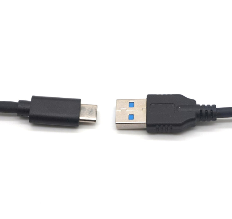 Plugadget 2PCS USB 3.1 Type-C USB-C Male Connector to Standard USB3.0 Type A Male Data Cable