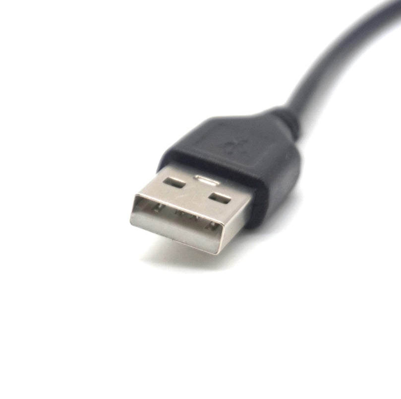 Plugadget 2PCS USB to DC5.5*2.1mm DC5.5 power cable copper core USB to DC5.5 DC line data cable