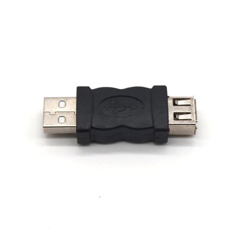 2pcs Plugadget Firewire IEEE 1394 6 Pin Female to USB 2.0 Type A Male Adaptor Adapter Cameras Mobile Phones MP3 Player PDAs Black