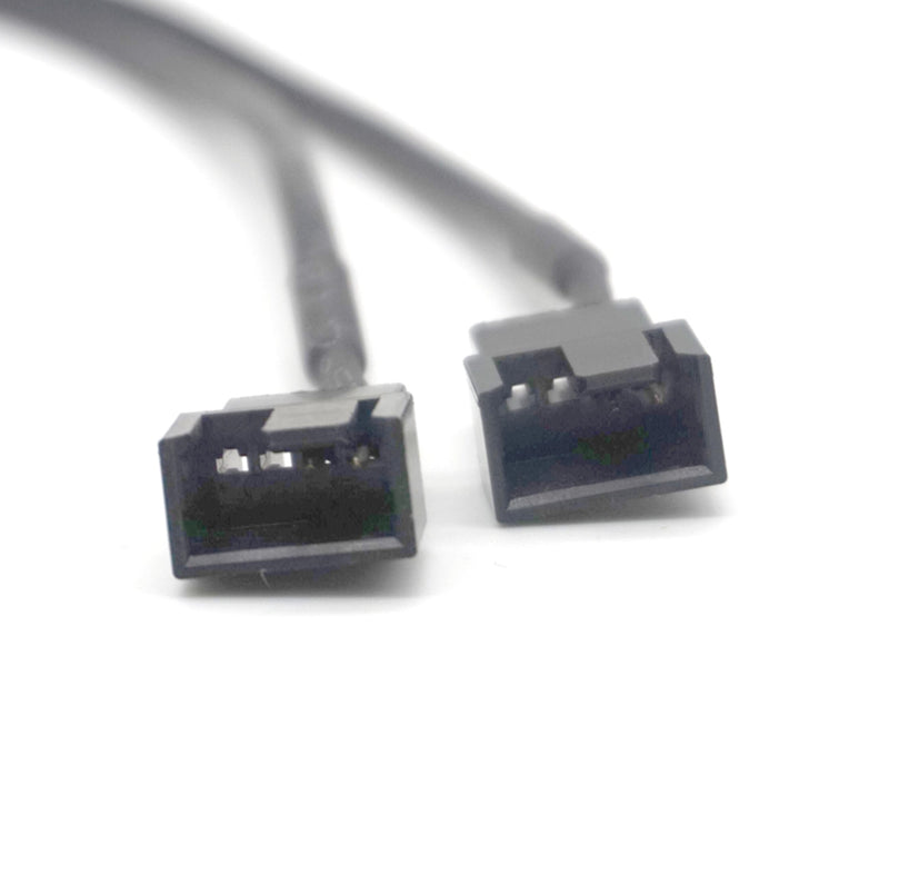 Plugadget 2 way 4 Pin Computer PC Fan Power Cable Connector Adapter 5V 40cm Connect 4pin fan to USB Adapter Cable