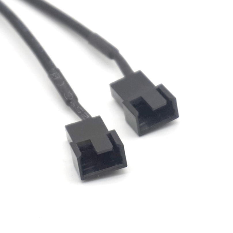 Plugadget 2 way 4 Pin Computer PC Fan Power Cable Connector Adapter 5V 40cm Connect 4pin fan to USB Adapter Cable