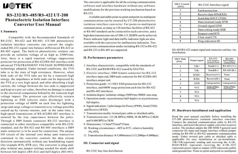 Photoelectric Isolation