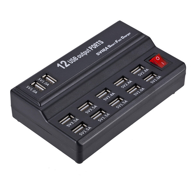Plugadget Smart 10 ports usb fast charger universal power adapter usb charger adapter