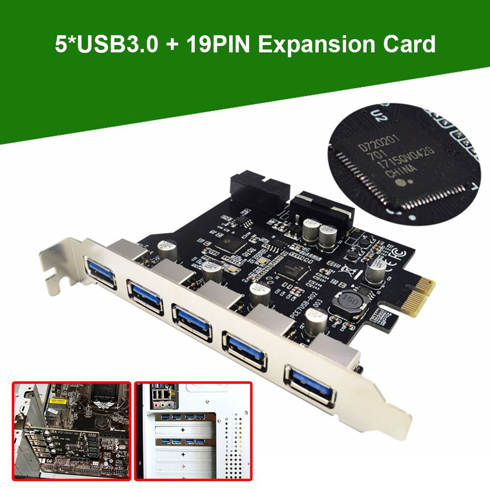 PCIE to USB3.0 Expansion Card