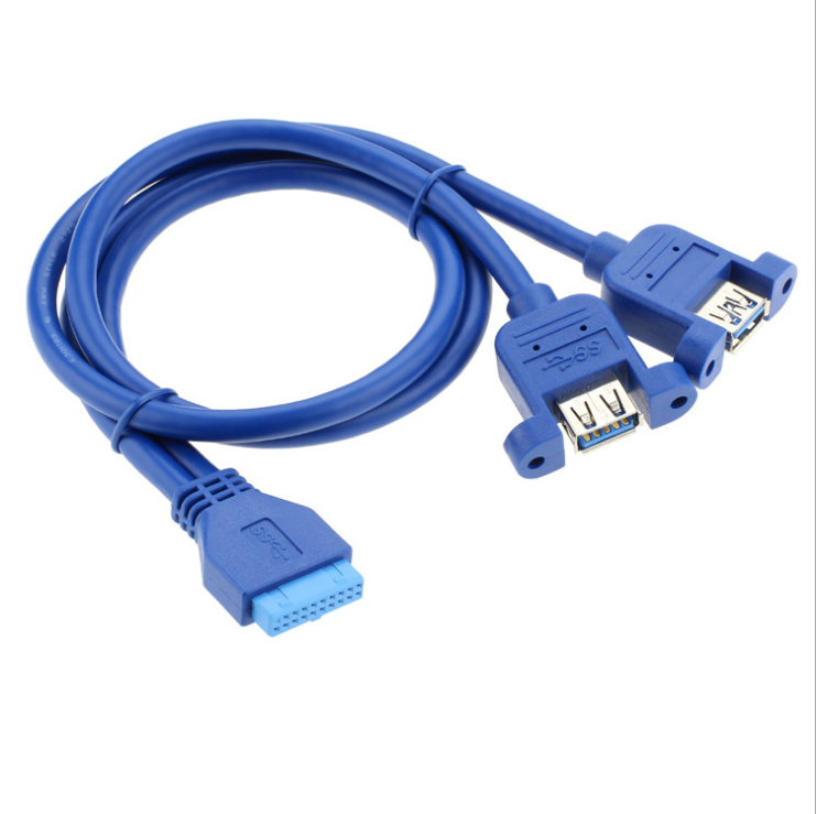 20 pin usb 3.0 panel mount cable