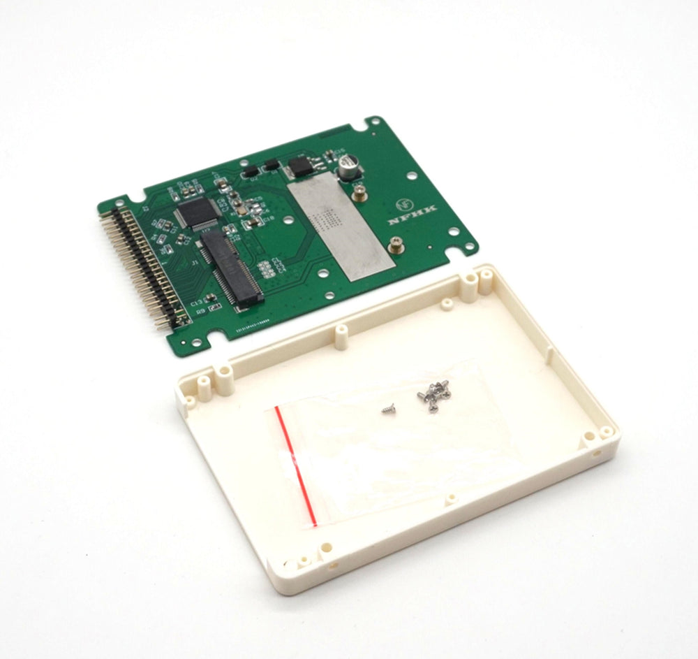  Hard Drive Box mSATA SSD to 2.5 inch 44 Pin IDE