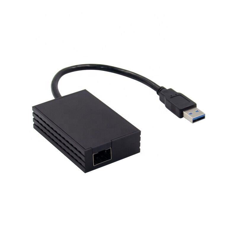 Plugadget USB 3.0 Gigabit Fiber Ethernet Adapter Network Card 1000M SFP 1Gpbs