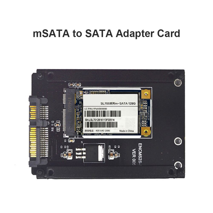 mSAT to SATA Adapter Card