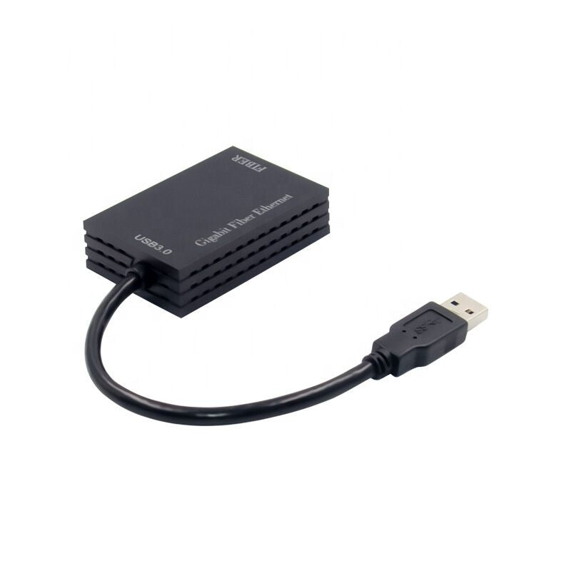 Plugadget USB 3.0 Gigabit Fiber Ethernet Adapter Network Card 1000M SFP 1Gpbs