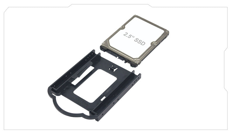 Plugadget Screw Less Design Bracket for 2.5" HDD/SSD to 3.5" Drive Bay
