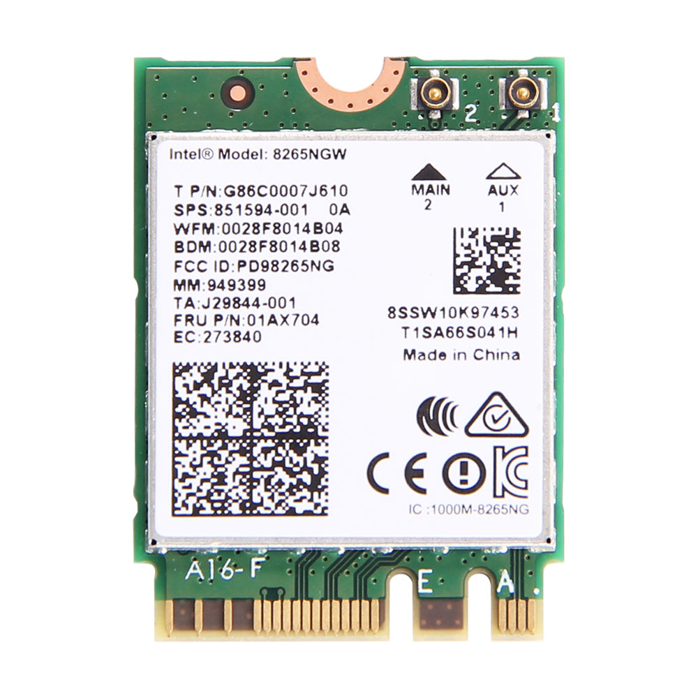 Intel 8265NGW NGFF card