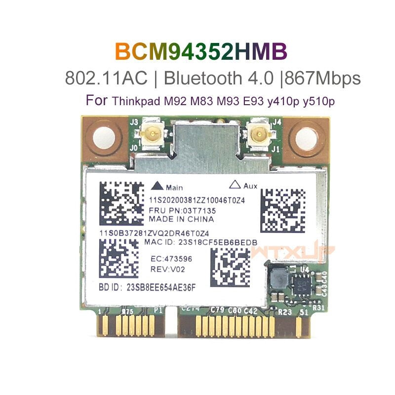 BCM94352HMB Wireless Card