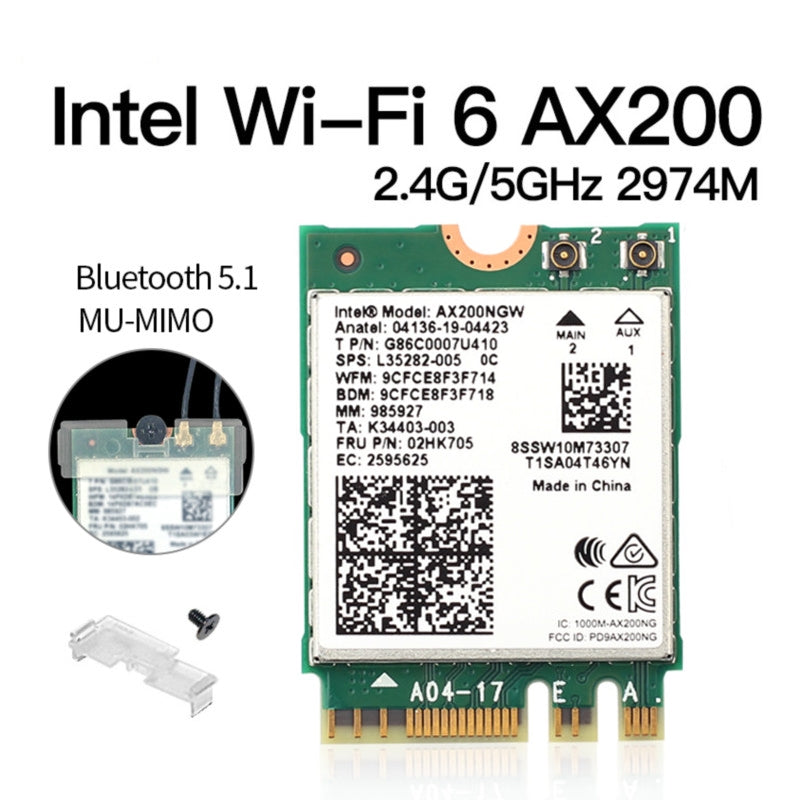 AX200 Wireless card