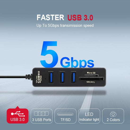 USB SD TF Card Reader