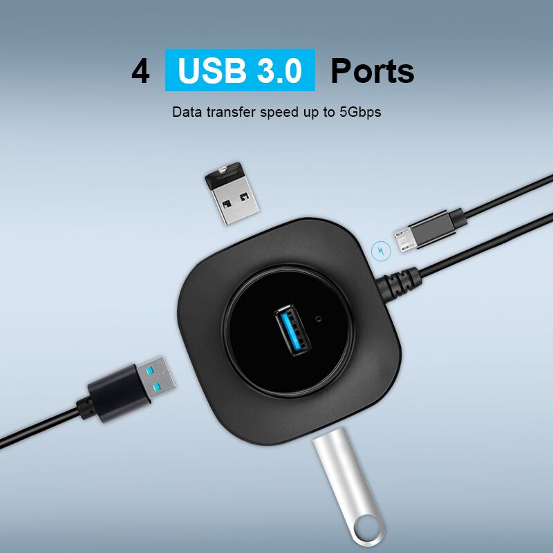 4 Ports USB3.0