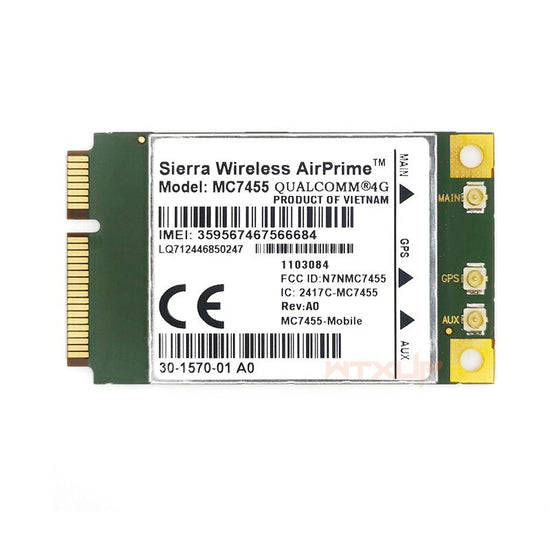 MC7455 4G module