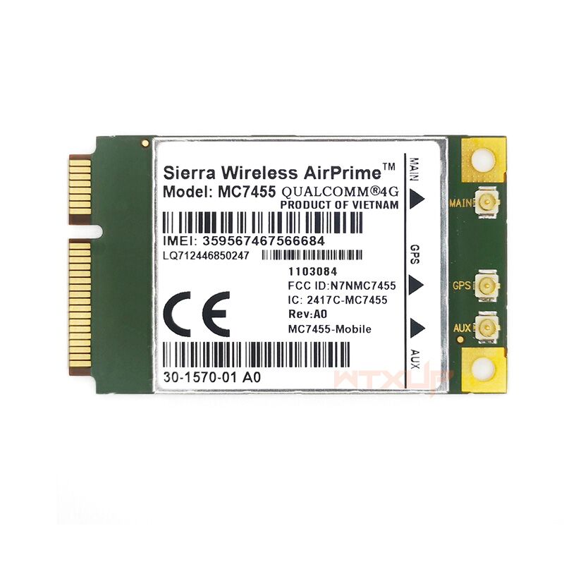 MC7455 4G module