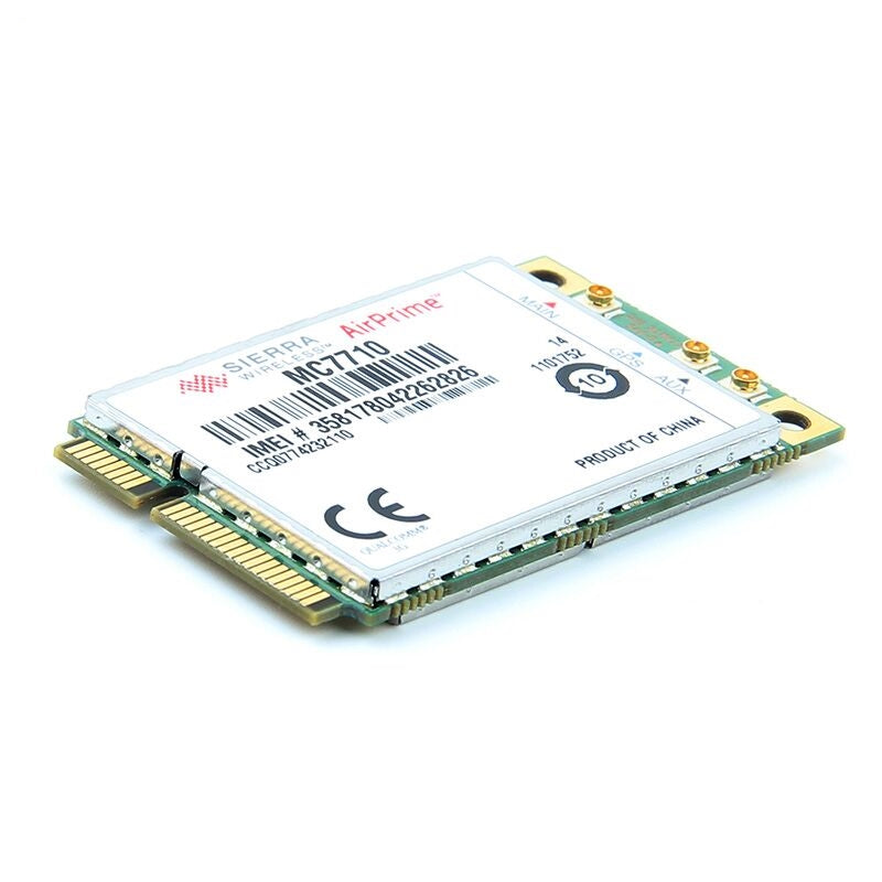 Plugadget Unlocked Sierra Wireless MC7710 4G LTE/HSPA+ 4G 3G Module WWAN Mini PCI-E Card WCDMA EDGE / GPRS /LTE 800/900/2100MHz