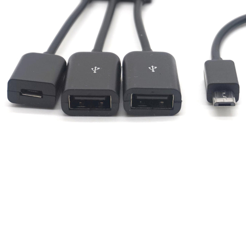 Micro USB OTG Hub Cable