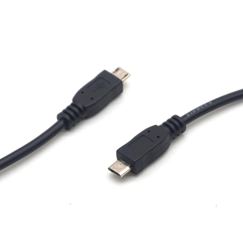 Plugadget 2PCS Micro USB Male To Micro USB Male 5Pin Converter OTG Adapter Data Cable 1M（3.3ft）