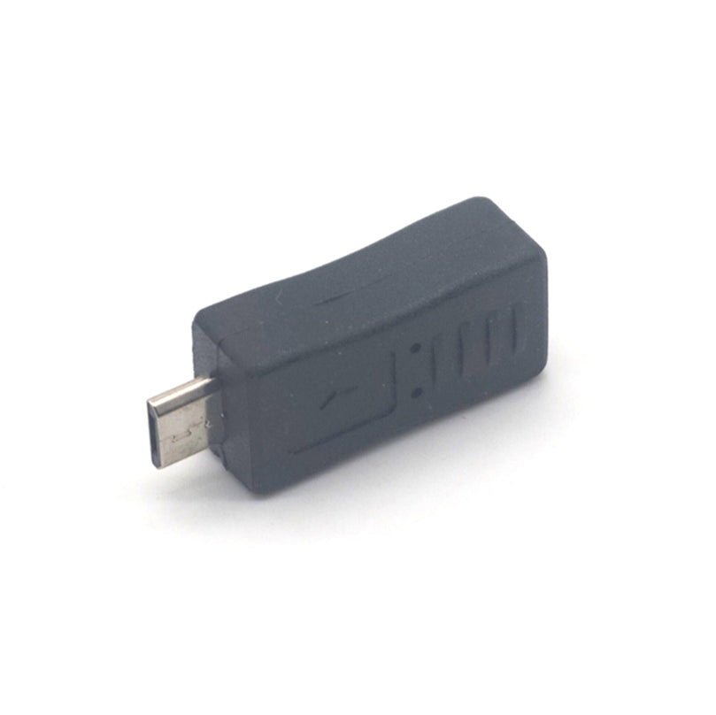 Plugadget Micro USB Male to Mini USB Female B Type Charger Adapter Connector Converter