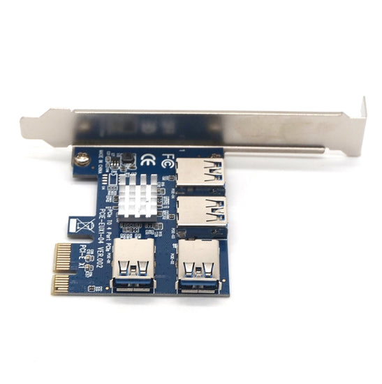 PCI-E 1X to 4 USB 3.0