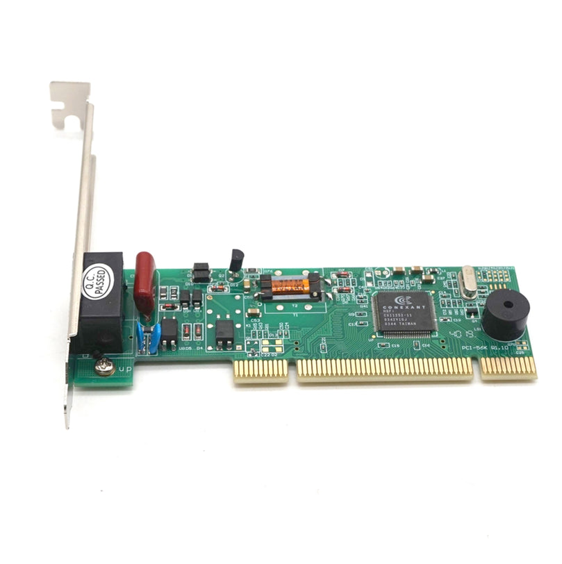 Plugadget PCI Modem 56K Internal Data/Fax Voice Modem Windows XP Vista Win7/8 32 /64 bit V.92 V.90 Dial Up Fax