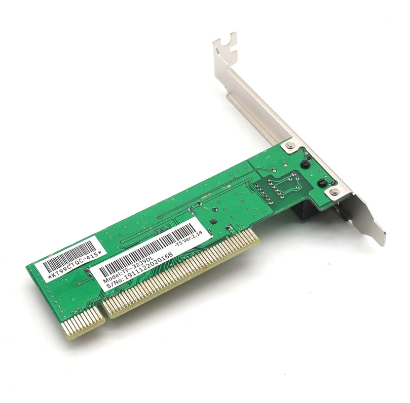 Plugadget PCI Realtek RTL8139D 10/100M 10/100Mbps RJ45 Ethernet Network Lan Card Adapter High Quality Network PCI Card