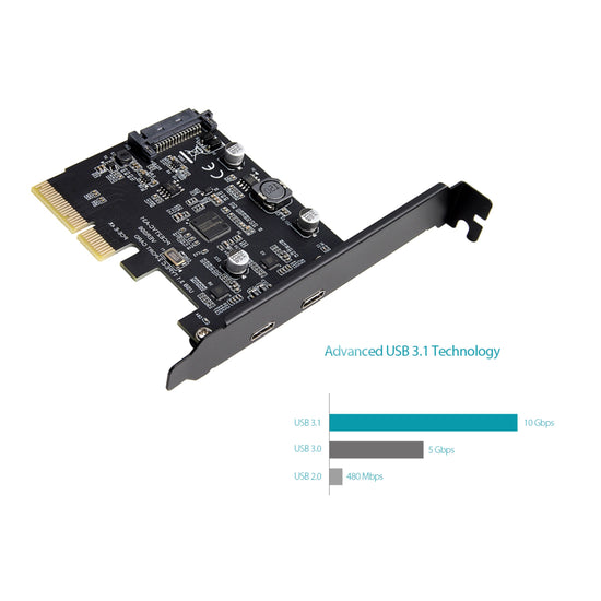 PCI-E to Type-C