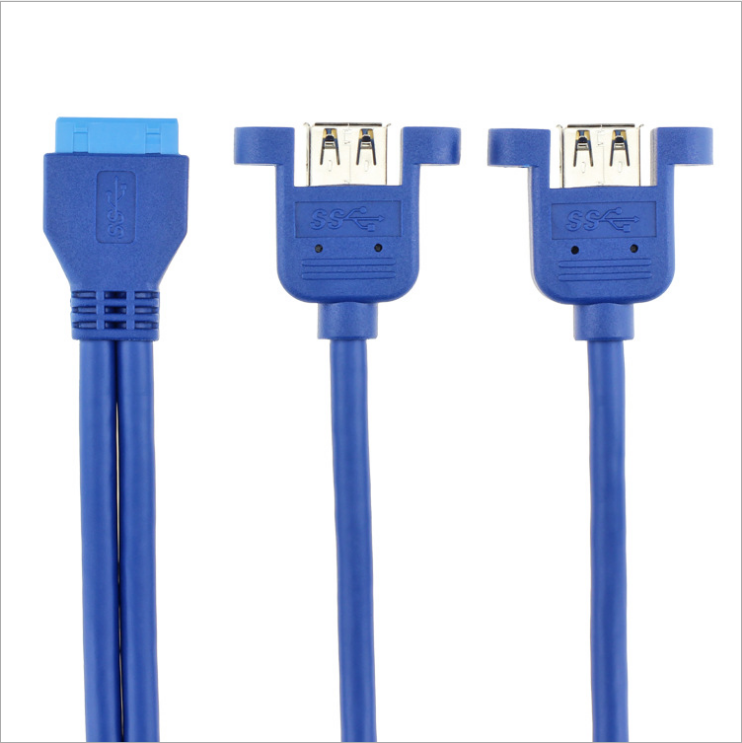 20 pin usb 3.0 panel mount cable