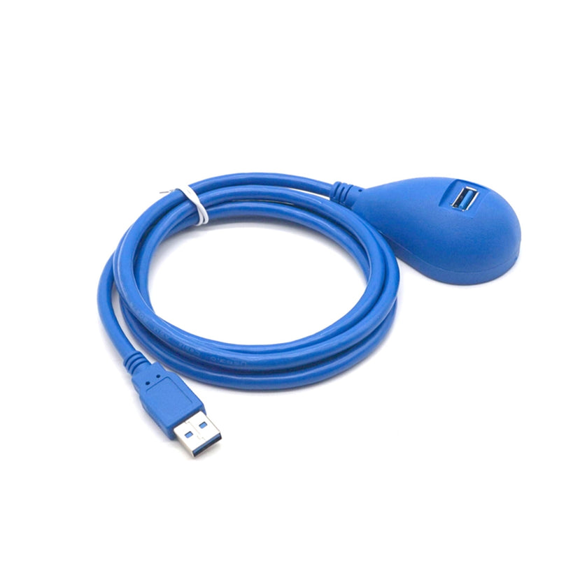 Plugadget Super Speed USB 3.0 Male to Female Extension Dock Station Docking Cable 1.5M/5ft