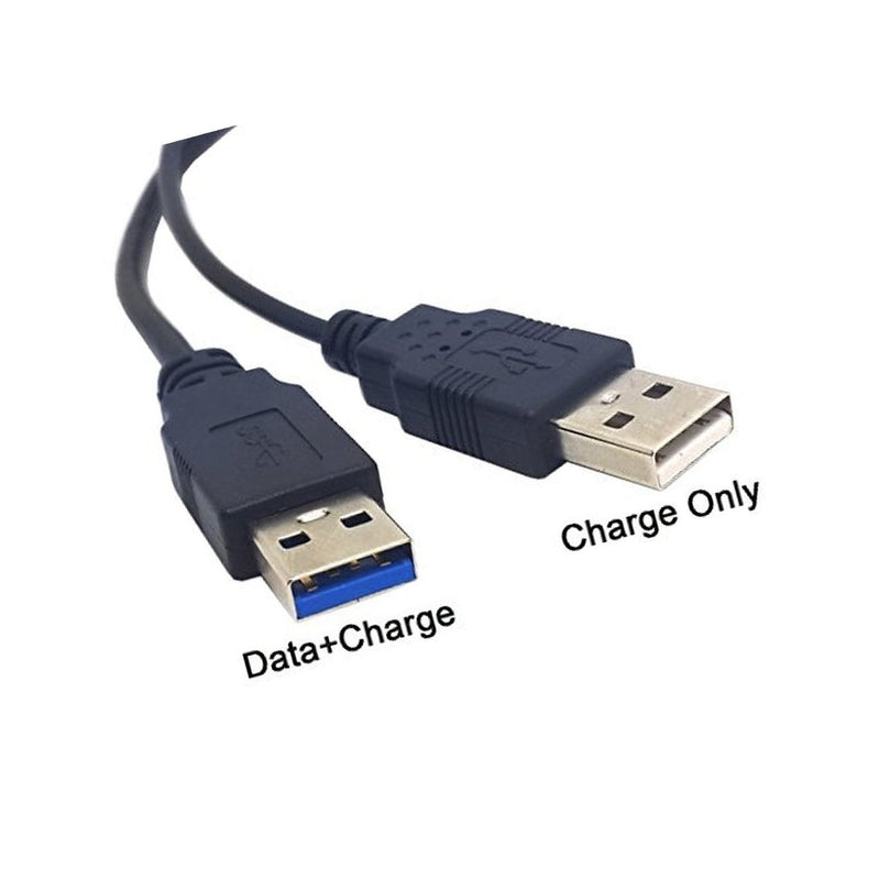 usb 3.0 female to dual male cable