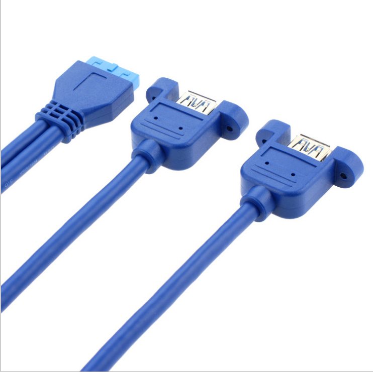 20 pin usb 3.0 panel mount cable